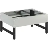 vidaXL Vogel-Feeder Silber 34 x 26 x 16 cm Verzinkter Stahl