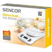 Sencor SKS 4001WH kitchen scale White Electronic kitchen scale