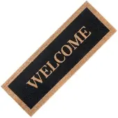NYVI Fußmatte Lang - 27x70 cm Rechteckig - Welcome