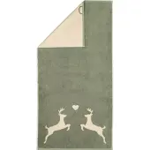 Cawö Duschtuch Alpenchic Edition Deer Swiss Pine