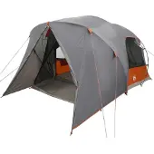 vidaXL Dome Zelt für 6 Personen Grau und Orange 500 x 314 x 206 cm
