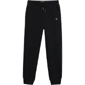 Calvin Klein Jeans Jogginghose Mini Badge LV1CKSJC53 Schwarz Regular Fit