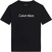 Calvin Klein T-Shirt Inst Logo LV1CKSJA29 Schwarz Regular Fit