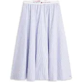 Tommy Hilfiger Poplin Branded Midirock