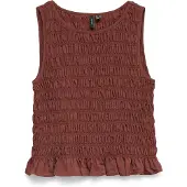 Vero Moda Top in Bordeaux - L