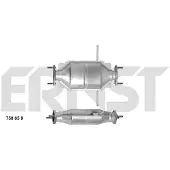 ERNST Katalysator Set 758659
