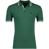 HUGO BOSS für Herren. 50469055 Polo Paddy dunkelgrün (M), Lässig, Baumwolle, Kurzarm