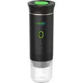 Lifenaxx Espresso To Go Lifenaxx LX-060, 72W, 7500 mAh, USB-C, Kannen-/Wasserkapazität 120ml/60ml, Schwarz