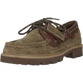 Clarks Schnürschuhe Cleyhill Boat mit markanter XTRALITE-Sohle 3226 Olive Combi 42,5