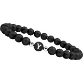 GOOD.designs Perlenarmband in Schwarz | Gr.: onesize