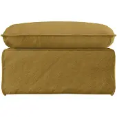 HK Living - Nomad Sofa, Hocker, Leinen / burnt ochre