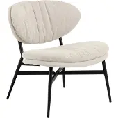 Fonq Burma Sessel Lounge-Sessel Stoff beige.