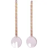 &Klevering - Sling Salatbesteck, rosa