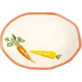 &k amsterdam &klevering - Carota Teller 40 x 28 cm, orange