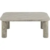 Molecule Runder Couchtisch Solano Grau 75 cm Durchmesser, 36 cm hoch, mit Ablagefläche