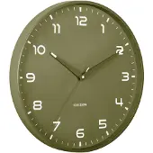Karlsson - Wanduhr Orgullo - Armeegrün - Ø40cm