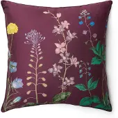 Essenza Augustina Mauve wine Dekokissen 50 x 50 cm