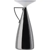 Kartell LED Tischlampe Camomille, dimmbar, alu / grau / zink, für Wohn- / Esszimmer, Kunststoff, Design, LED Tischlampe