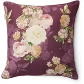 Essenza Orianna Mauve wine Dekokissen 50 x 50 cm