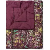 Essenza Augustina Mauve wine Tagesdecke 150 x 200 cm