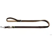 Hunter Verstellbare Führleine Neopren 25/300, braun/karamell