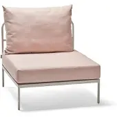 Stern Coco Lounge-Mittelelement Aluminium/Polyacryl
