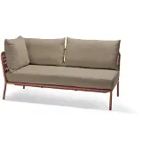 Stern Romy Lounge 2-Sitzer Element Aluminium/Polyacryl