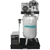 Aircraft Stationärer Kolbenkompressor mit Kältetrockner AIRPROFI 853/270/10 VK