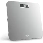 Tefal Premiss PP1801V0, Elektronische Personenwaage, 160 kg, 100 g, Silber, kg, lb, ST, Quadratisch