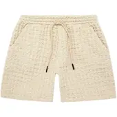 OAS Kurze Hose Ecru Porto Waffle Herren-S