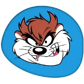 Carbotex The Looney Tunes geformtes Dekokissen 41*33 cm