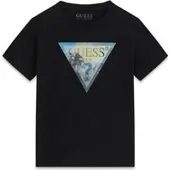 GUESS T-Shirt L6GI25 K8HM4 Schwarz Regular Fit