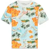 GUESS T-Shirt L6GI14 K8HM4 Bunt Relaxed Fit