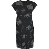 Urban Classics Shirtkleid "Damen Ladies Bleached Dress" 1 Stk. tlg.