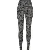 Urban Classics Leggings "Damen Ladies Soft AOP Leggings"