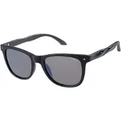 O'Neill ON9054 2.0 Unisex-Sonnenbrille Vollrand Quadratisch Kunststoff-Gestell, schwarz