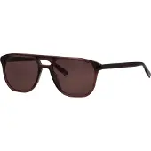 Tom Tailor 676008 Unisex-Sonnenbrille Vollrand Pilot Kunststoff-Gestell, rot