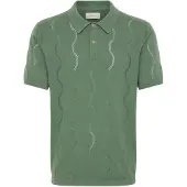 Blend Stilvolles Kurzarm Poloshirt Knopfleiste Rundhals Casual Größe: L (41/42)