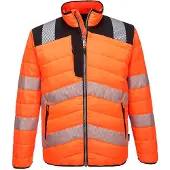 Portwest Warnschutz Steppjacke PW371" PW3 - Orange/Schwarz L"