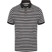 Front row Gestreiftes Jersey-Poloshirt