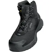 Uvex 1 x-craft, Männlich, Erwachsener, Sicherheitsstiefel, Schwarz, Kein Muster, Schnürverschluss