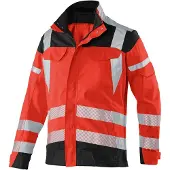 Kuebler PSA Reflectiq Jacke 1207 warnrot/schwarz 29