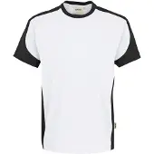 Hakro T-Shirt Contrast Mikralinar 290, royalblau/anthrazit, Größe L - royalblau - L