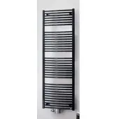 Bemm Design-Heizkörper „Mido Arc“ 74 × 150,5 cm in Dunkelbraun (RAL 8017)