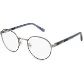 Gant GA3279 Unisex-Brille inkl. Gläser Vollrand Rund Metall-Gestell 50/21/145, blau