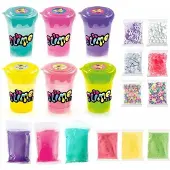 Canal Toys Modelliermasse Spiel mit Slime Rührern (3 + 3 Extra)