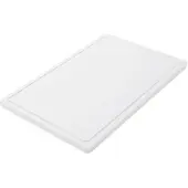 Haug Bürsten SCHNEIDEBRETT GROß, PE, RUTSCHFEST, 600X400X20MM Weiß