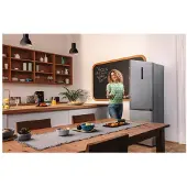 Gorenje HZF33682SED NRK6192AS4 ADVANCED LINE, 304 l, SN-ST, 9 kg/24h, E, Fresh Zone Fach, Grau