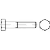 Toolcraft TO-5399568 Sechskantschraube M16 60 mm Außensechskant 50 St.