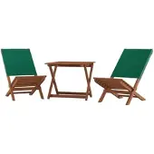 Erst-Holz Klappstuhl Strandstuhl Anglerstuhl Gartenstuhl Stuhl zum Zusammenstecken grüner Bezug V-10-352